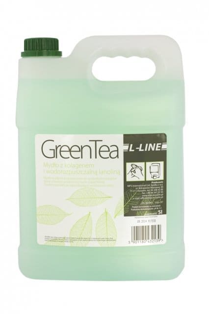  Mydło z gliceryną, kolagenem, lanoliną i elastyną  L-Line Green Tee
